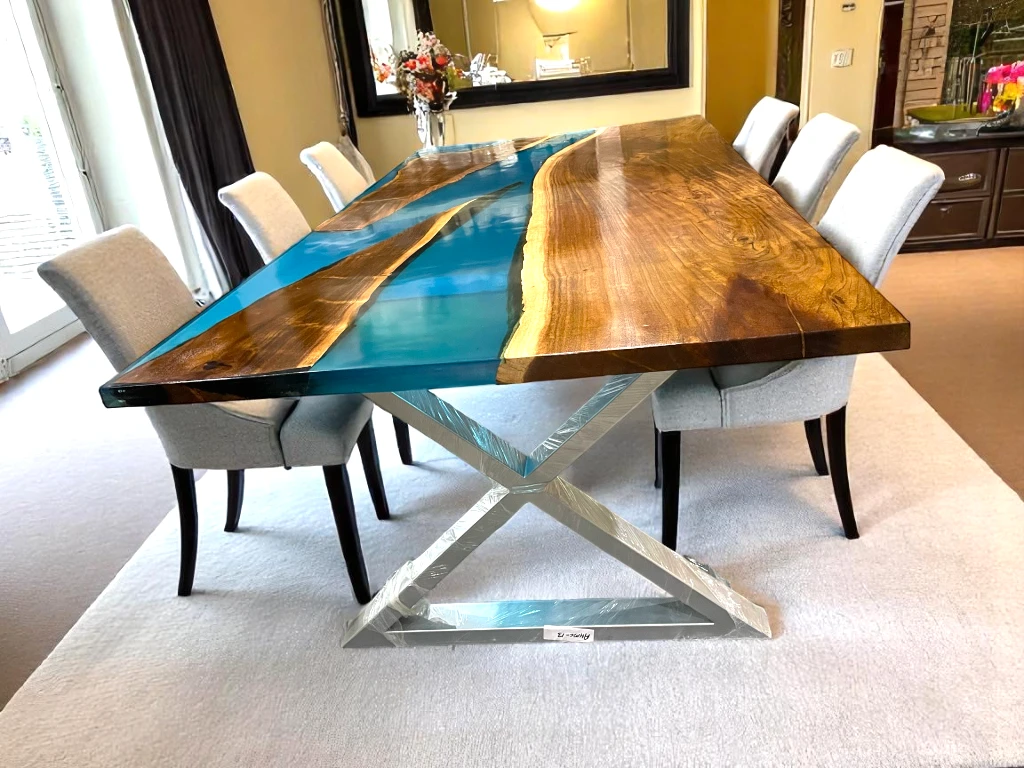Epoxy Dining Tables with Free Shipping Worldwide